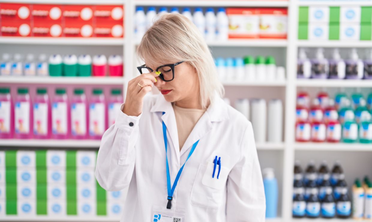 Los farmacéuticos comunitarios enfrentan un riesgo creciente de burnout por la sobrecarga laboral