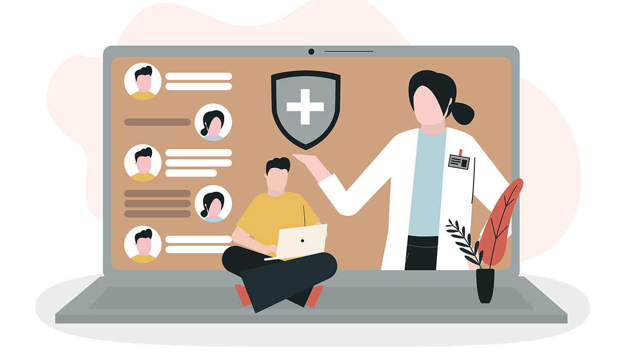 Redes sociales de una farmacia