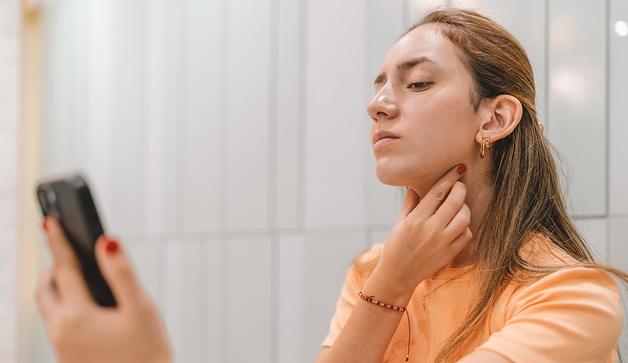 Persona con dismorfia del selfie