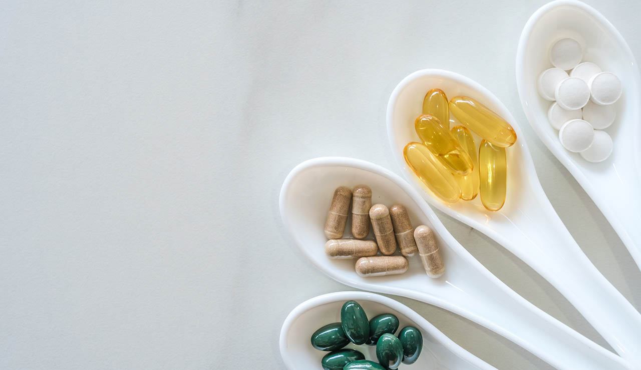pastillas de suplementos alimenticios