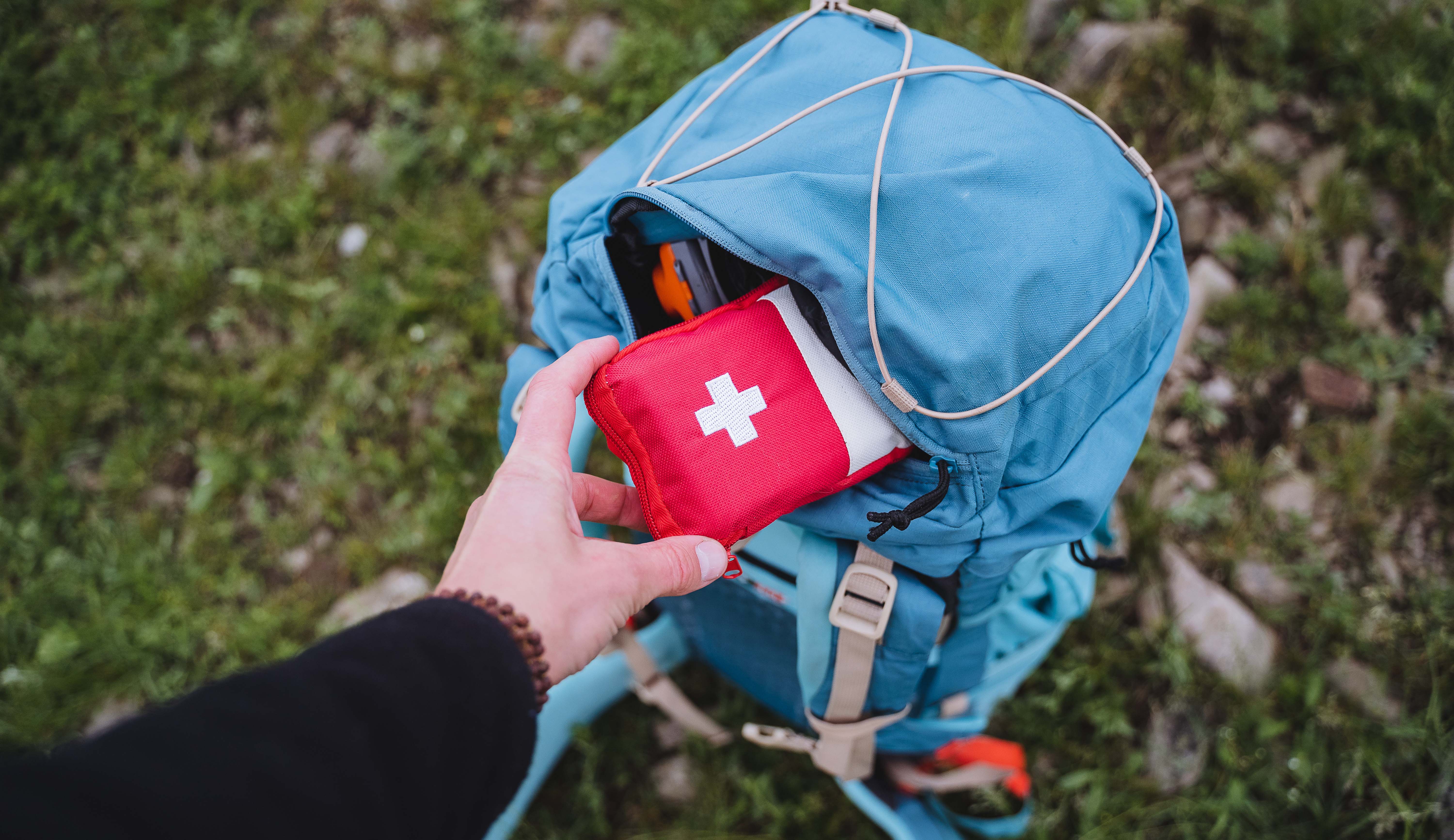 Botiquín para el campamento