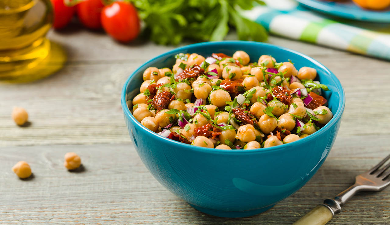 Ensalada de garbanzos