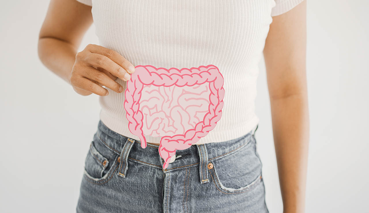 microbiota intestinal de una mujer
