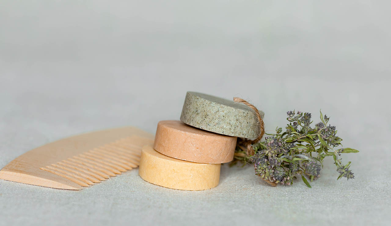 Pastillas de champú sólido