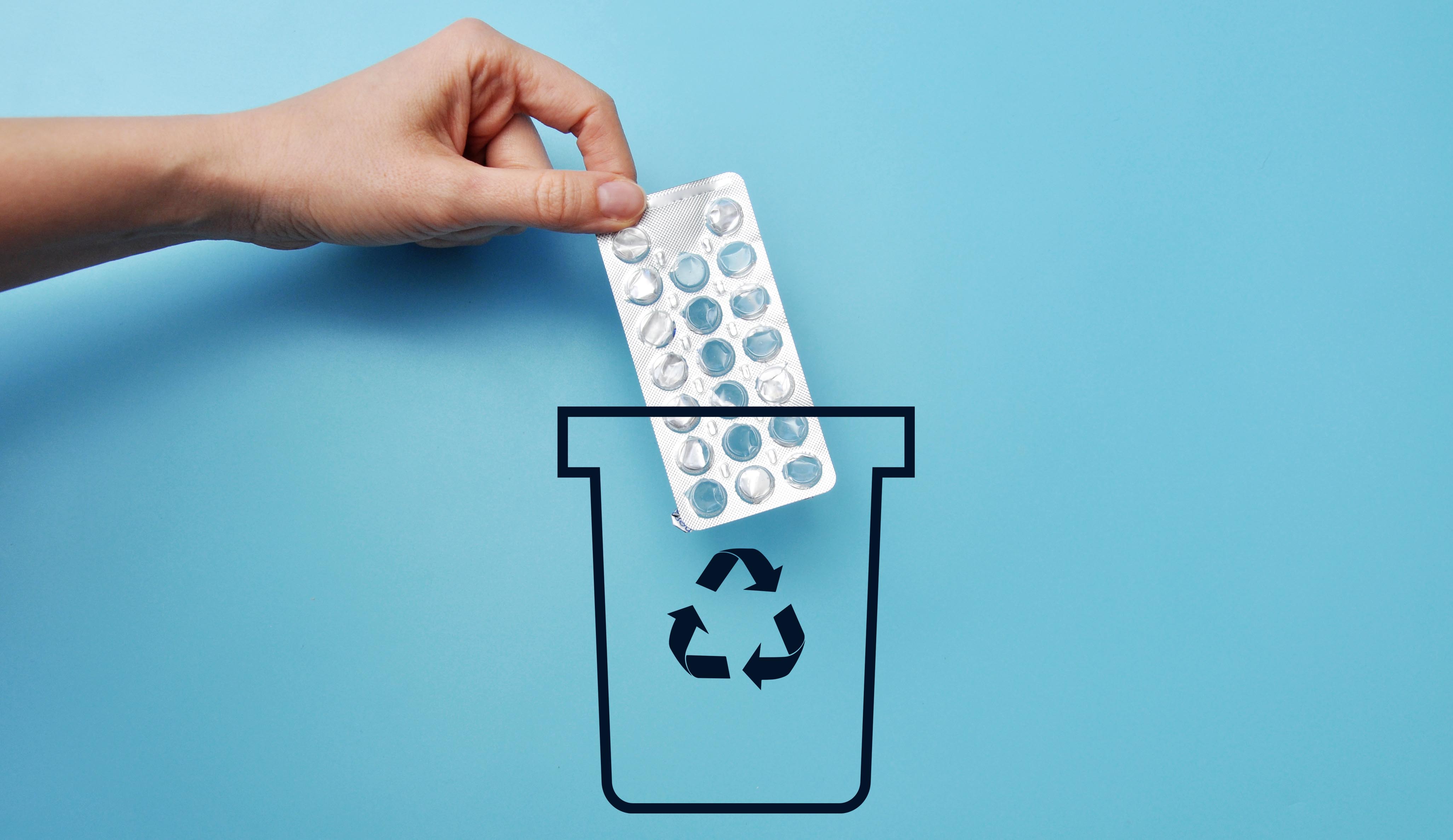 reciclaje de medicamentos para evitar farlsificaciones