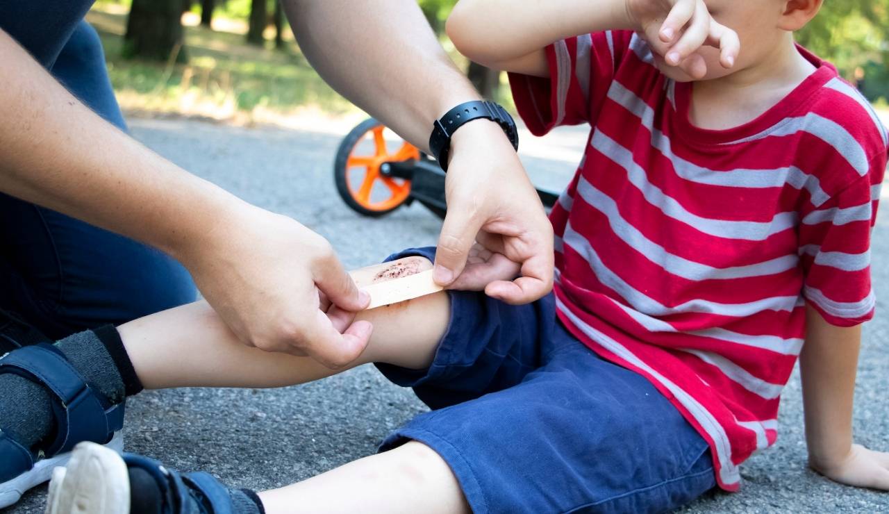 Heridas en niños