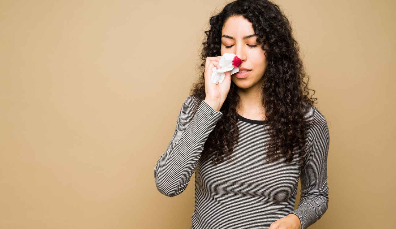 ¿Cómo parar el sangrado de nariz?