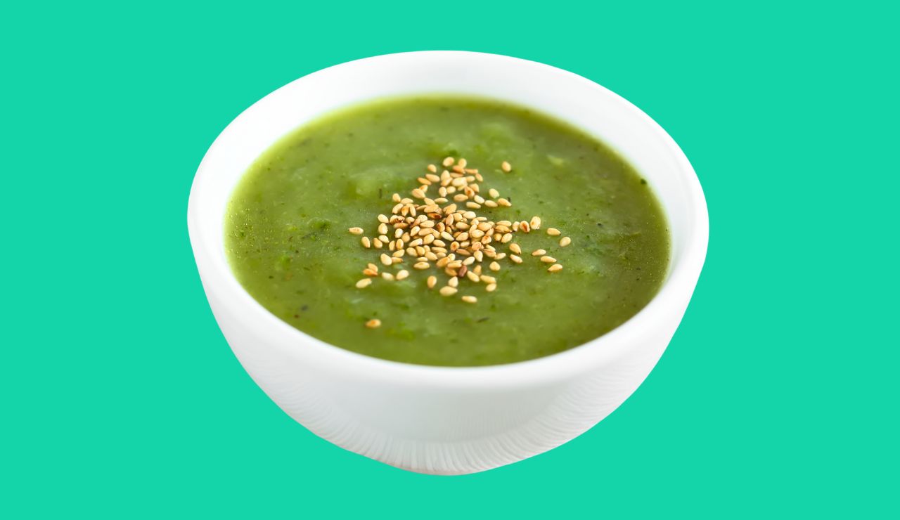 Gazpacho verde de aguacate y pepino